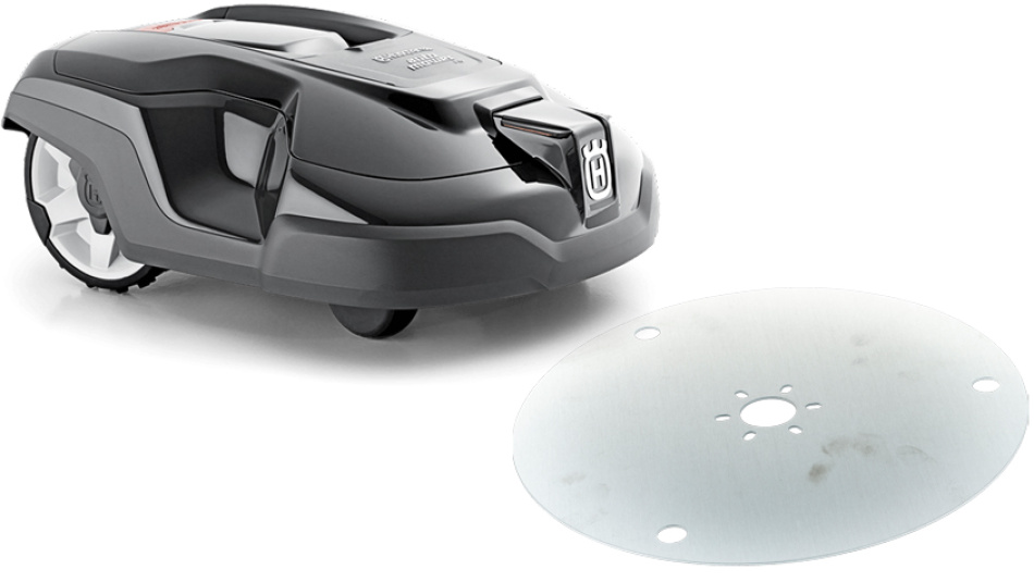 Change the skid plate on Husqvarna Automower 310, 315 and 315X