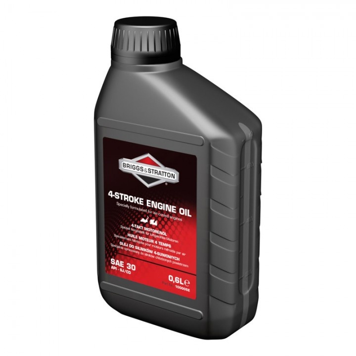 Briggs & Stratton 4-Stroke Oil 0.6L in the group Garden / Lawn mowers / Lawn mower accessories at Entreprenadbutiken (100005E)