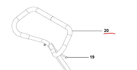 Handlebar Upper 2956167-02 in the group  at Entreprenadbutiken (2956167-02)