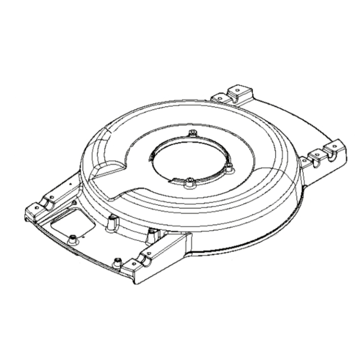 Chassis M53S Klipo 2956590-09 in the group at Entreprenadbutiken (2956590-09)