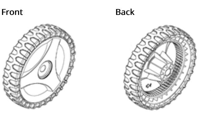 Wheel Kpl 2957083-01 in the group  at Entreprenadbutiken (2957083-01)