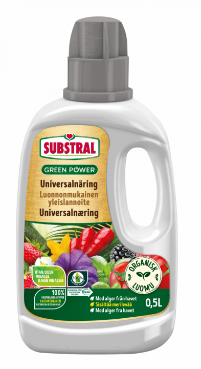 Substral Organic Universal Nutrition 500Ml 41953 in the group Garden / Grass seeds & fertilizer / Cultivation at Entreprenadbutiken (41953)