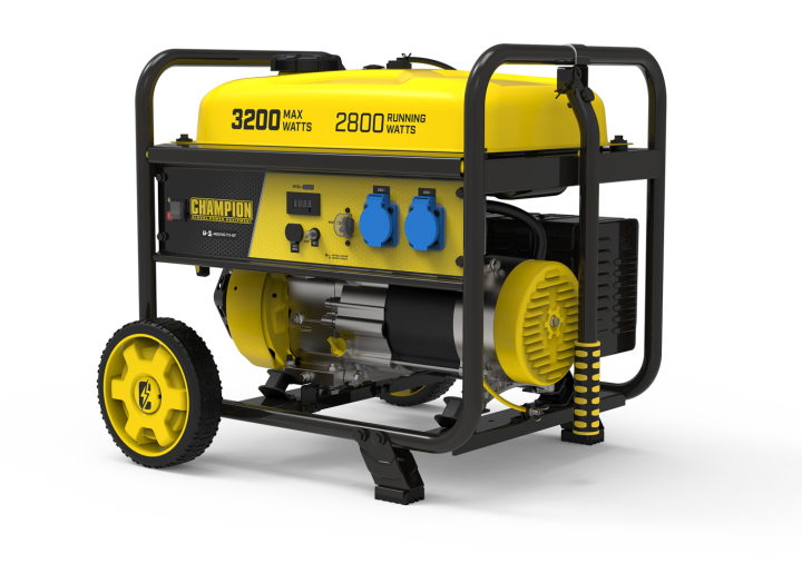 Champion 3200 Watt Generator in the group Construction / Power Generators / Power Generators Champion / Power Generators at Entreprenadbutiken (500559-EU-SC)