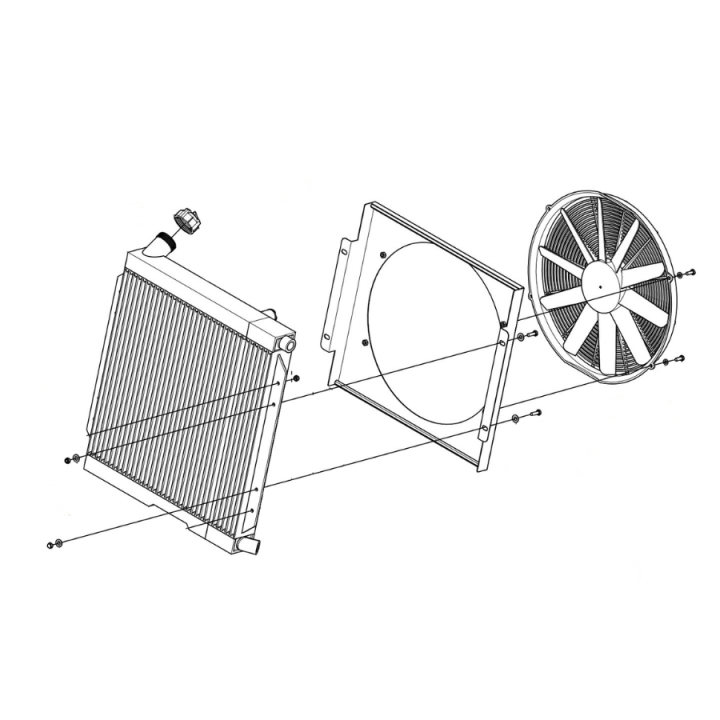 Cooler Element Kpl 5010178-01 in the group  at Entreprenadbutiken (5010178-01)