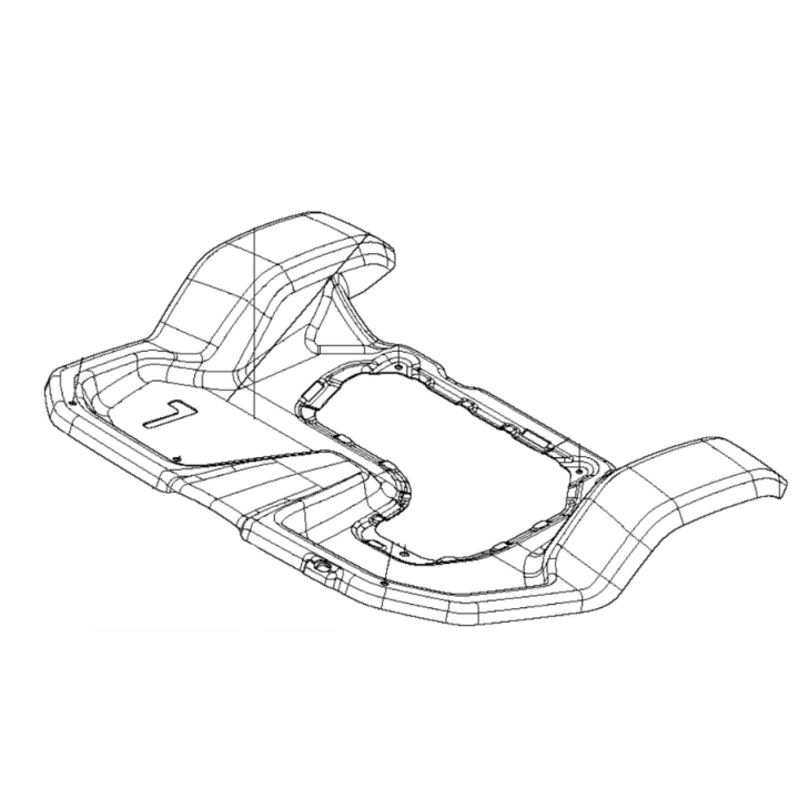 Foot Plates 5010622-01 in the group at Entreprenadbutiken (5010622-01)