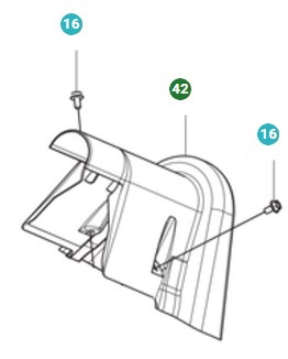 Strap Cover 5010991-01 in the group at Entreprenadbutiken (5010991-01)