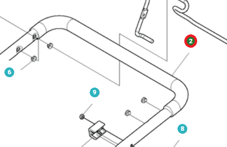 Handle Grip 5011101-01 in the group at Entreprenadbutiken (5011101-01)