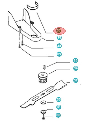 Belt Driver 5011890-02 in the group at Entreprenadbutiken (5011890-02)