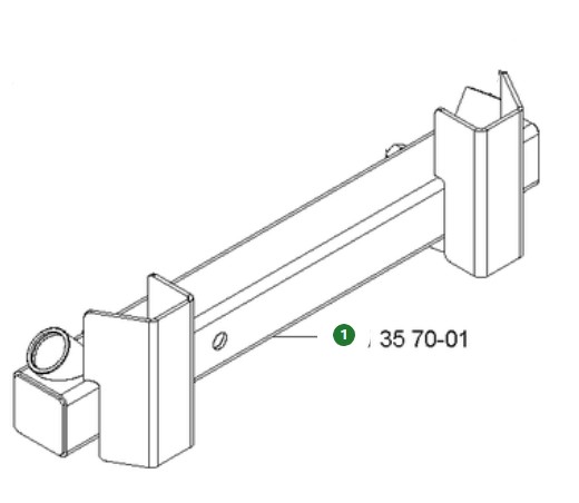 Handle console 5013570-01 in the group  at Entreprenadbutiken (5013570-01)