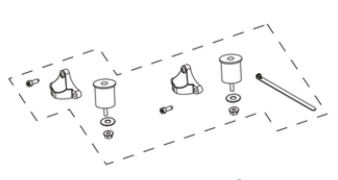 Repair Kit Damper in the group  at Entreprenadbutiken (5014243-33)