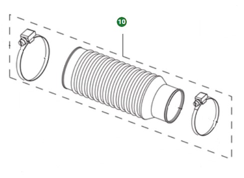 Repair Kit Hose Assy 5014243-46 in the group at Entreprenadbutiken (5014243-46)