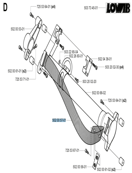Saddle girth in the group  at Entreprenadbutiken (5020057-01)