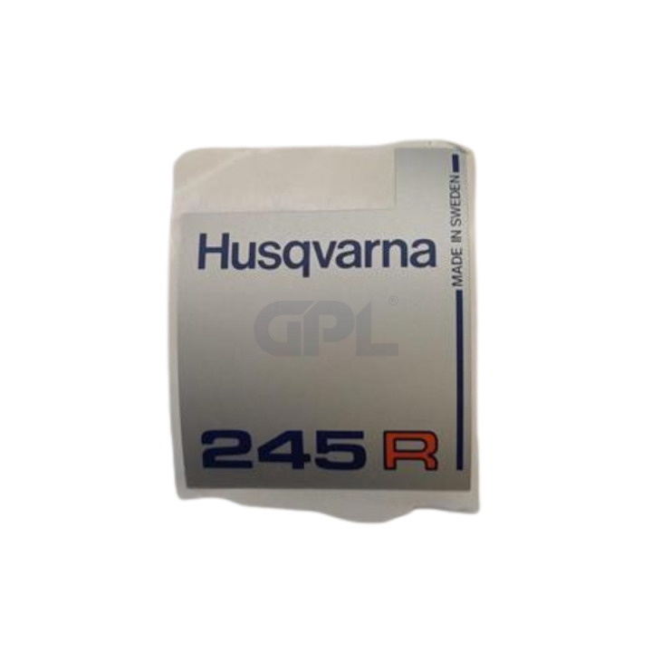 Decal Husqvarna 245R in the group  at Entreprenadbutiken (5022042-01)