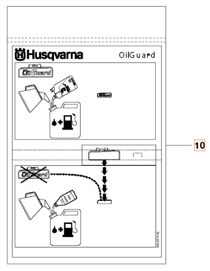 Kit, Switch Off Kit, Oil Guar in the group  at Entreprenadbutiken (5022870-03)