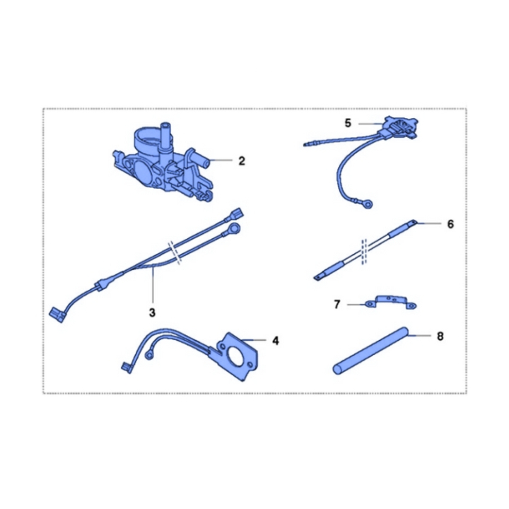 Carburetor Heater, Kit 5026287-01 in the group  at Entreprenadbutiken (5026287-01)
