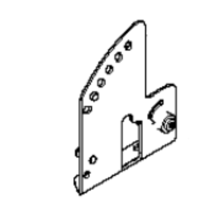 Handle Holder Left With Lock 5032490-02 in the group  at Entreprenadbutiken (5032490-02)