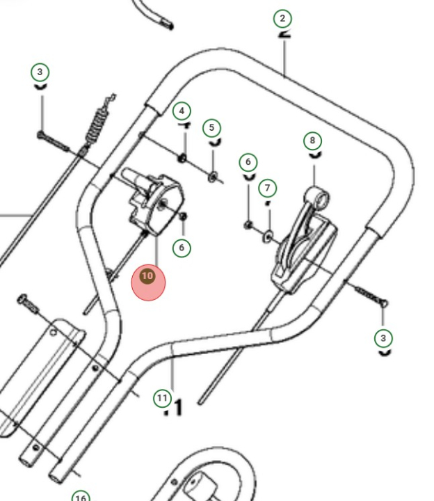Throttle Control 5033127-02 in the group at Entreprenadbutiken (5033127-02)