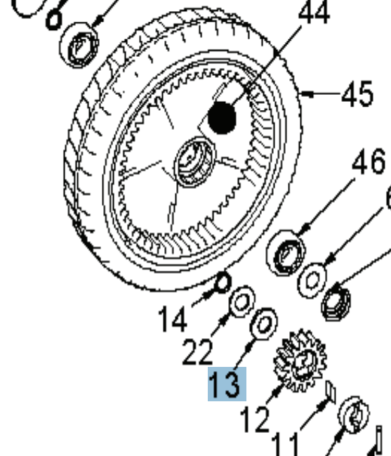 Sliding washer Brilliant in the group  at Entreprenadbutiken (5033269-01)