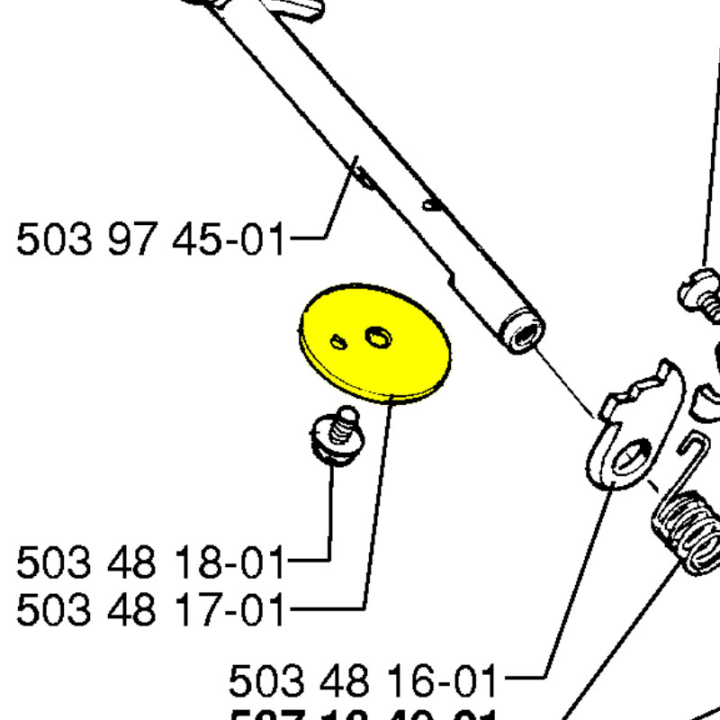 Choke Disc 5034817-01 in the group  at Entreprenadbutiken (5034817-01)