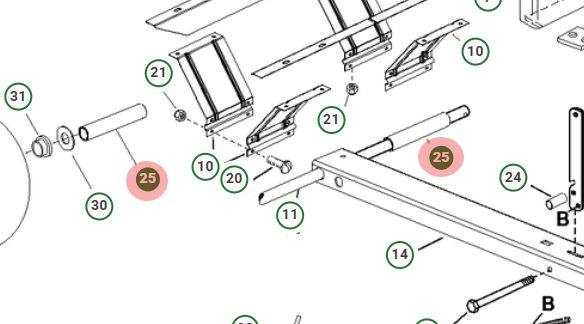 Distance 5038155-01 in the group  at Entreprenadbutiken (5038155-01)