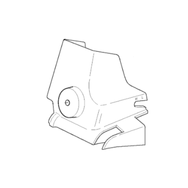 Air Filter Cover 5038209-03 in the group  at Entreprenadbutiken (5038209-03)