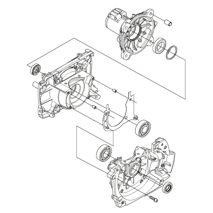 Crankcase Kit 5039115-01 in the group at Entreprenadbutiken (5039115-01)