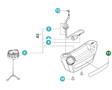 Tank Decal 5041178-02 in the group  at Entreprenadbutiken (5041178-02)