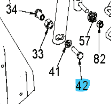 Bolt M8X30 M6S 8.8 Fzb in the group  at Entreprenadbutiken (5044591-01)