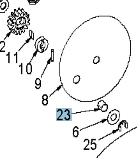 Sliding bearing Pm 1215 Dx in the group  at Entreprenadbutiken (5044596-01)