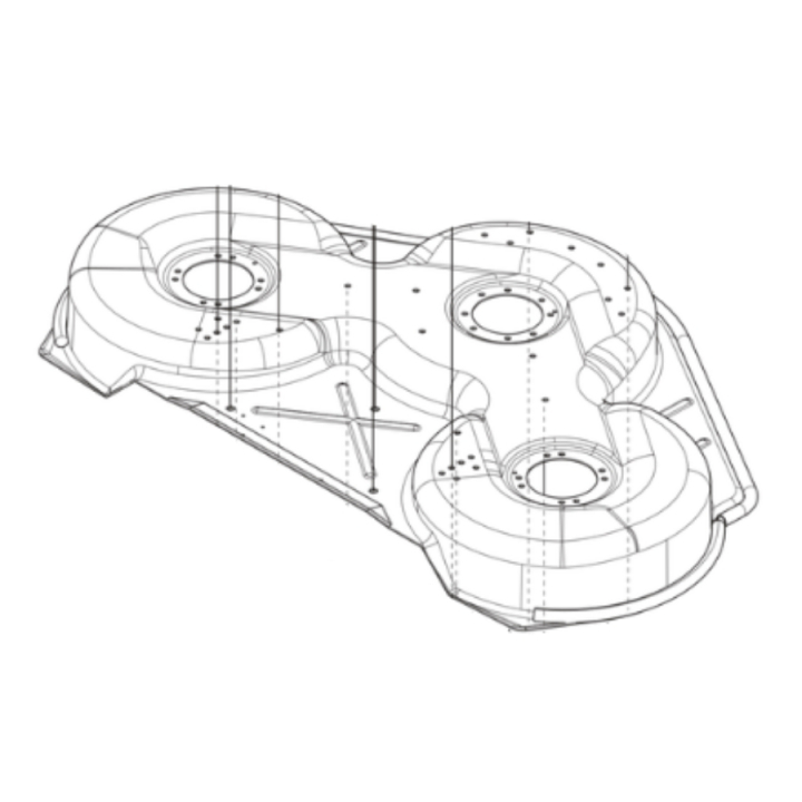 Clip cover complete c112i (r300. r400) grey in the group  at Entreprenadbutiken (5045699-05)