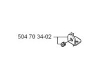 Gas spring bracket incl., bushing in the group  at Entreprenadbutiken (5047034-02)