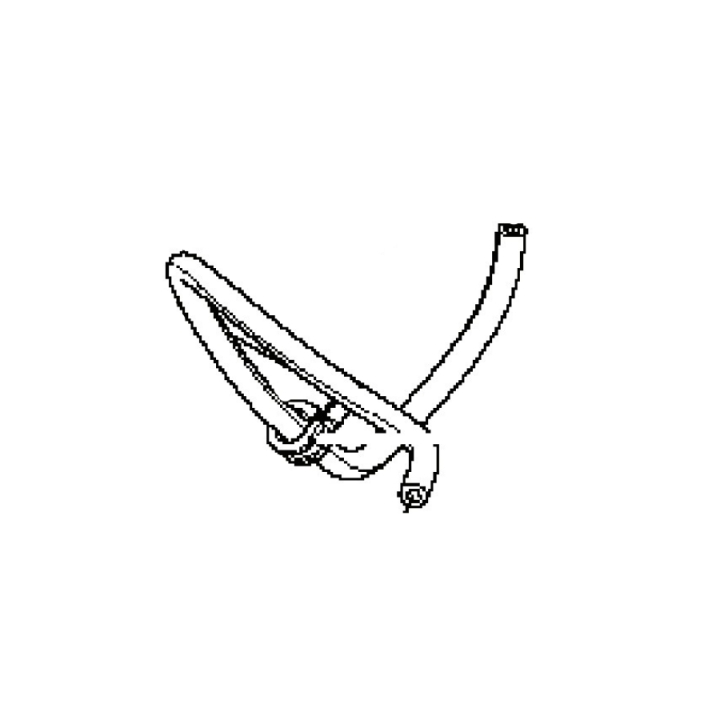 Fuel Hose Di=6.4 L=600 in the group  at Entreprenadbutiken (5048000-02)
