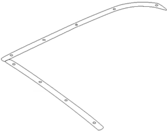 Frame Height Adjustment Solar 5051540-02 in the group  at Entreprenadbutiken (5051540-02)
