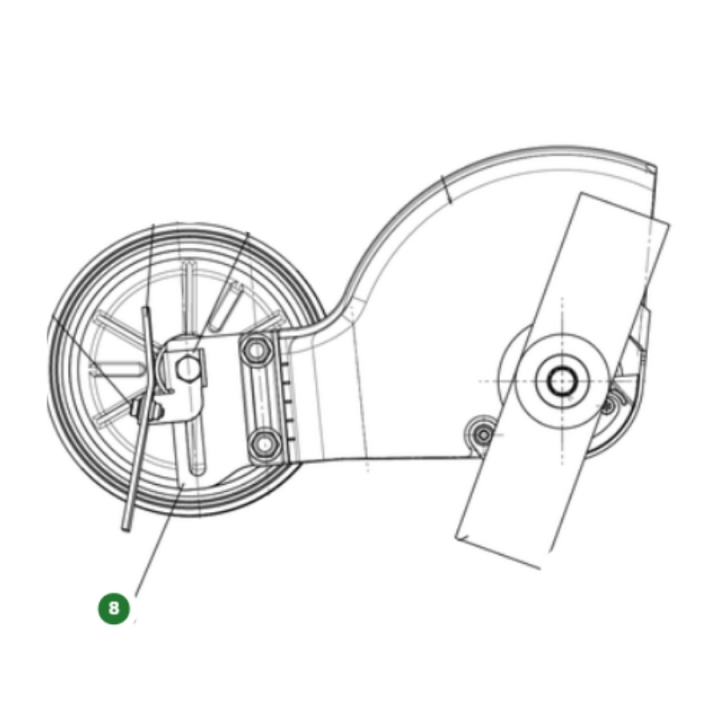 Bracket blade guard in the group  at Entreprenadbutiken (5051746-01)
