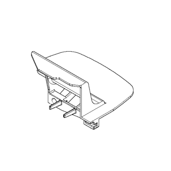 Plate, Muffler 5052997-01 in the group at Entreprenadbutiken (5052997-01)