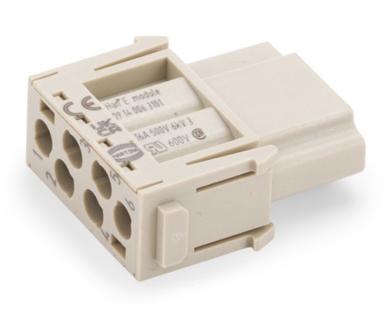 Bracket Female 6 Pole 5055287-01 in the group  at Entreprenadbutiken (5055287-01)