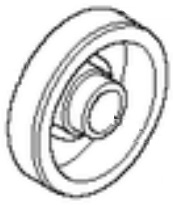 Wheel 5062622-02 in the group  at Entreprenadbutiken (5062622-02)