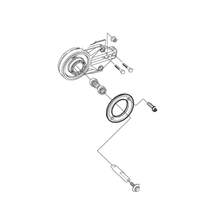 Bearing assembly in the group at Entreprenadbutiken (5064134-04)