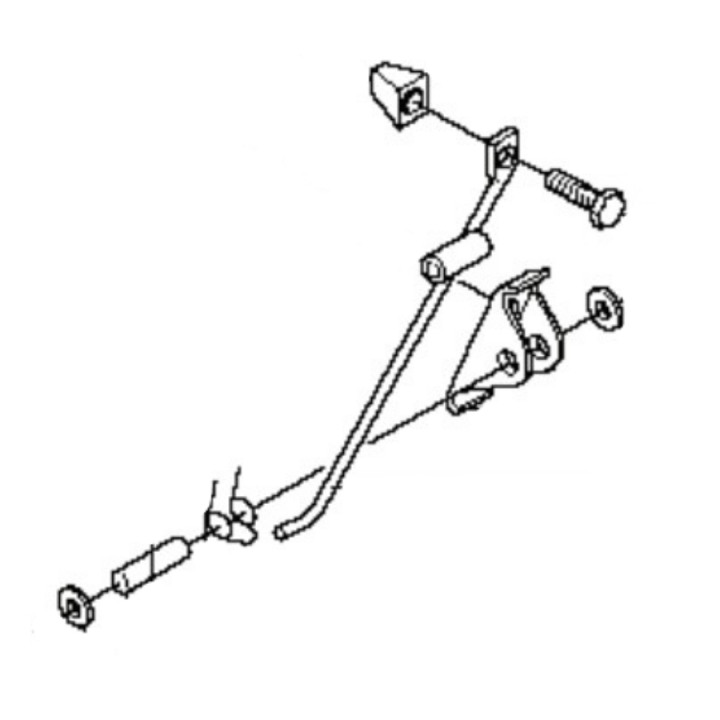 Brake lock Kpl, Clip, in the group at Entreprenadbutiken (5065384-04)