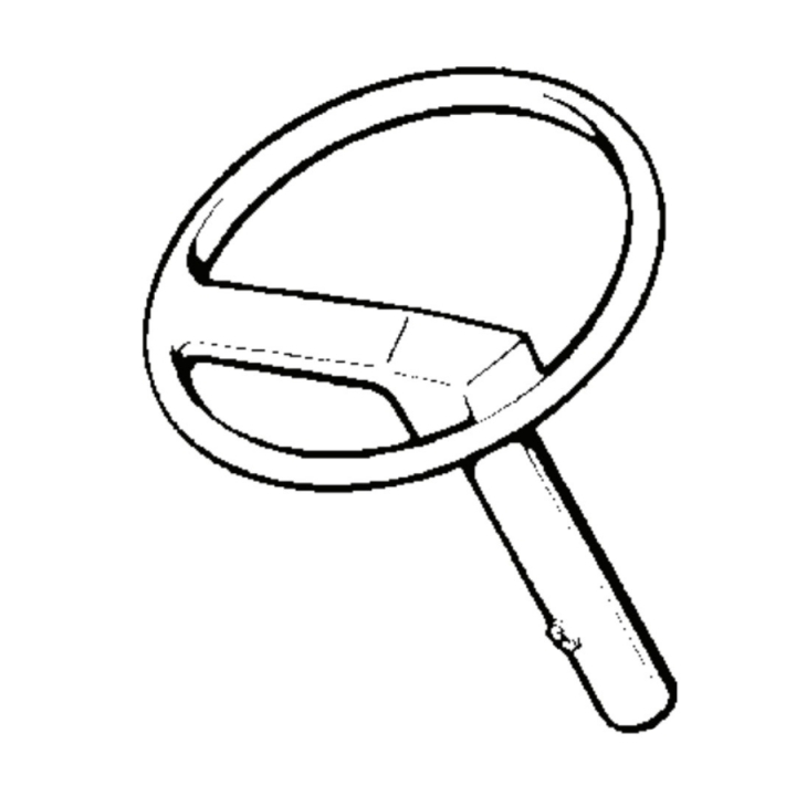 Steering wheel (Jonsered) in the group  at Entreprenadbutiken (5065920-03)