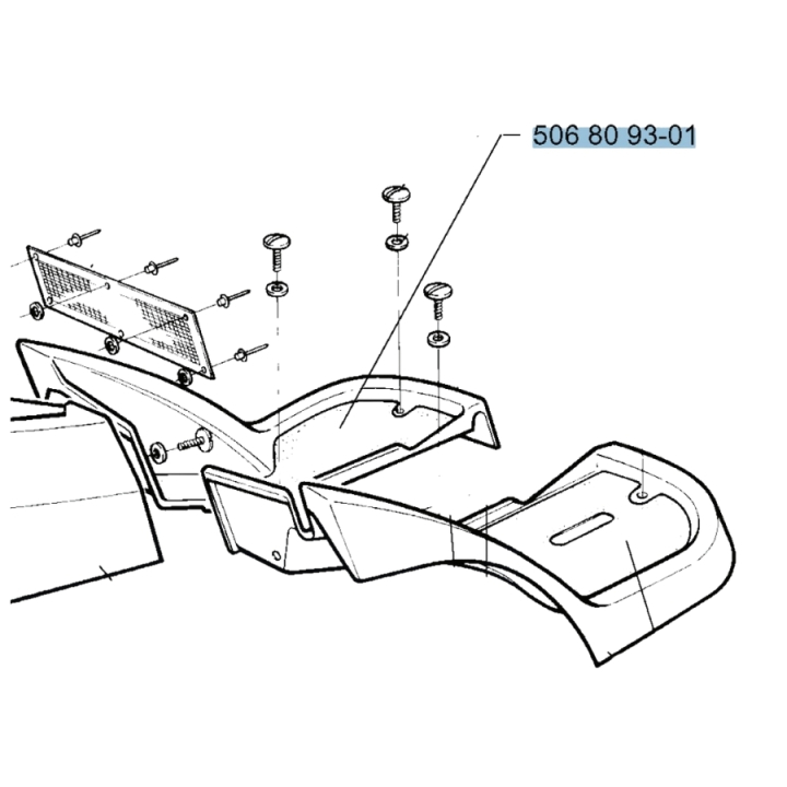 Foot mat, left, in the group  at Entreprenadbutiken (5068093-01)