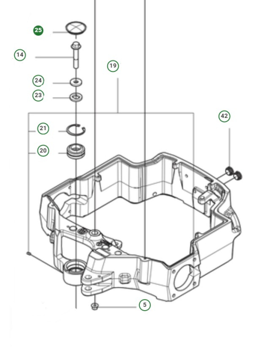 Cap Dust Clear Zinc in the group at Entreprenadbutiken (5100340-03)