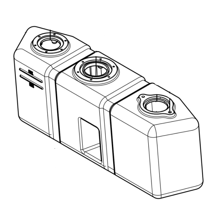 Hydraulic Tank 5160396-01 in the group  at Entreprenadbutiken (5160396-01)