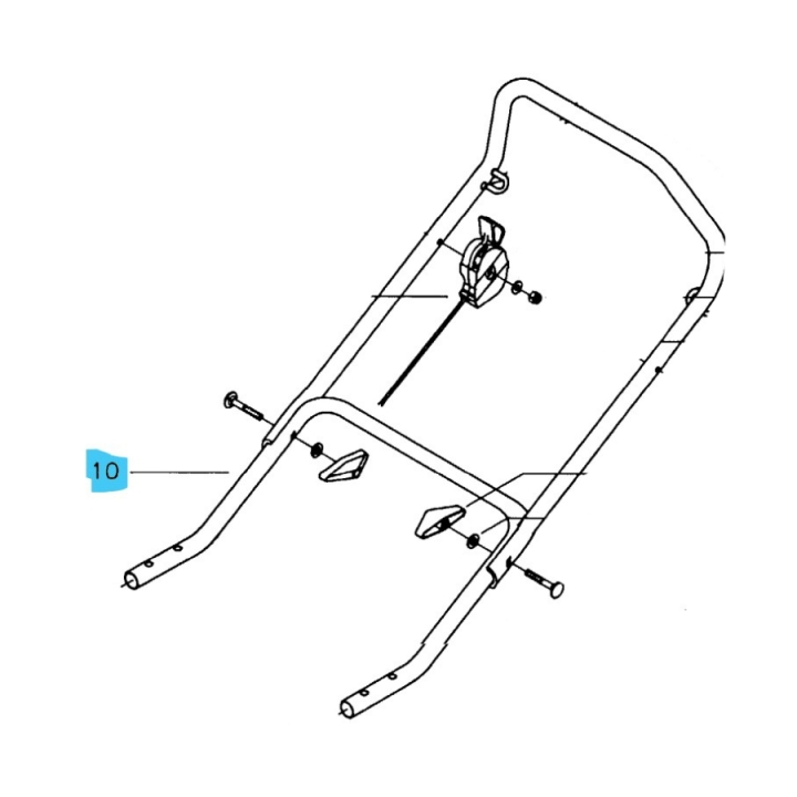 Handlebar, Lower in the group at Entreprenadbutiken (5166358-11)
