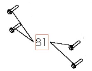 Screw 5196534-13 in the group  at Entreprenadbutiken (5196534-13)