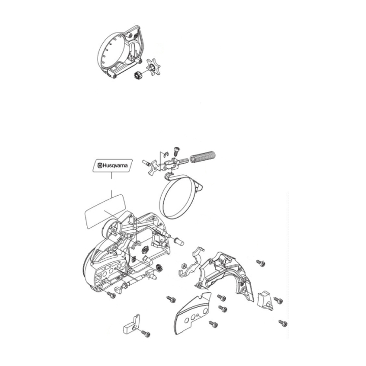 Clutch Cover Kpl 5219259-01 in the group at Entreprenadbutiken (5219259-01)