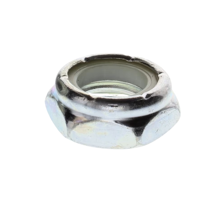 Nut 3/4-16 hex thin nyloc zd clear zinc in the group  at Entreprenadbutiken (5228426-02)