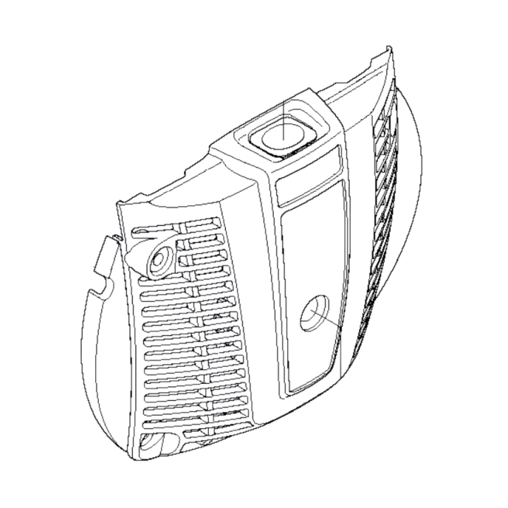 Starter housing Jonsered CC2245, FC2245 in the group  at Entreprenadbutiken (5229360-01)