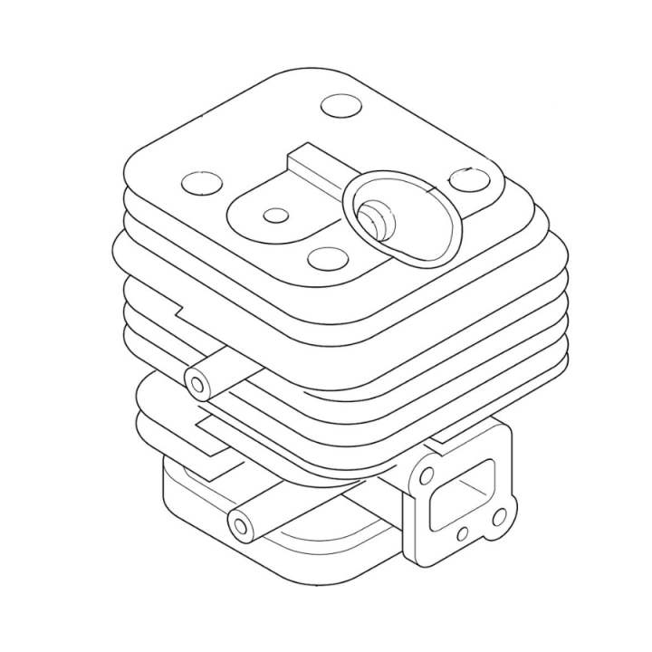 Cylinder 5231226-01 in the group at Entreprenadbutiken (5231226-01)