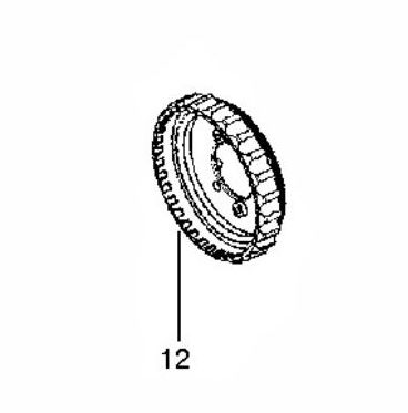 Wheel 5255018-03 in the group  at Entreprenadbutiken (5255018-03)